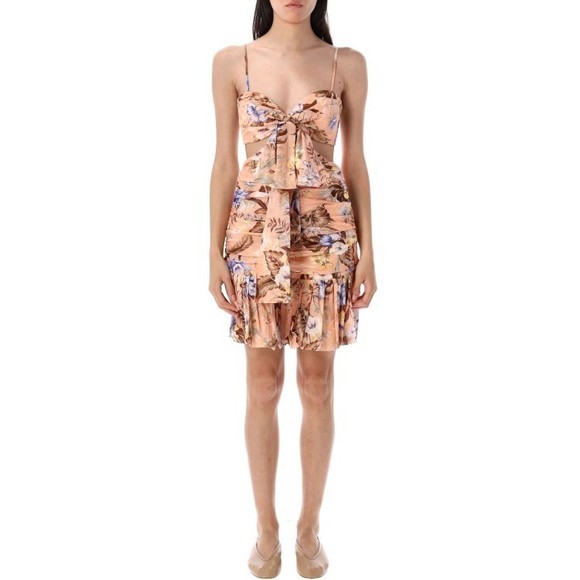 Zimmermann Coco Bow Front Mini Dress - NWT